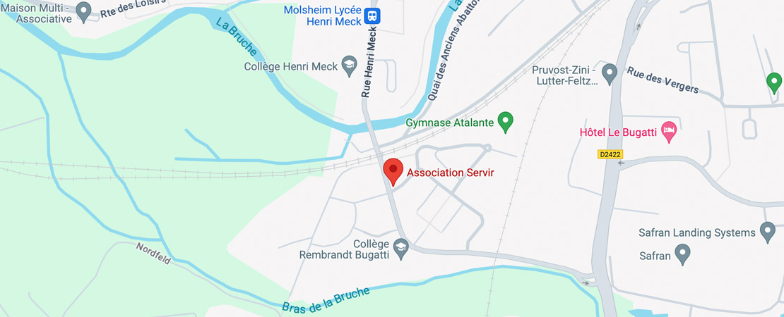 Plan Alsace Golf Links