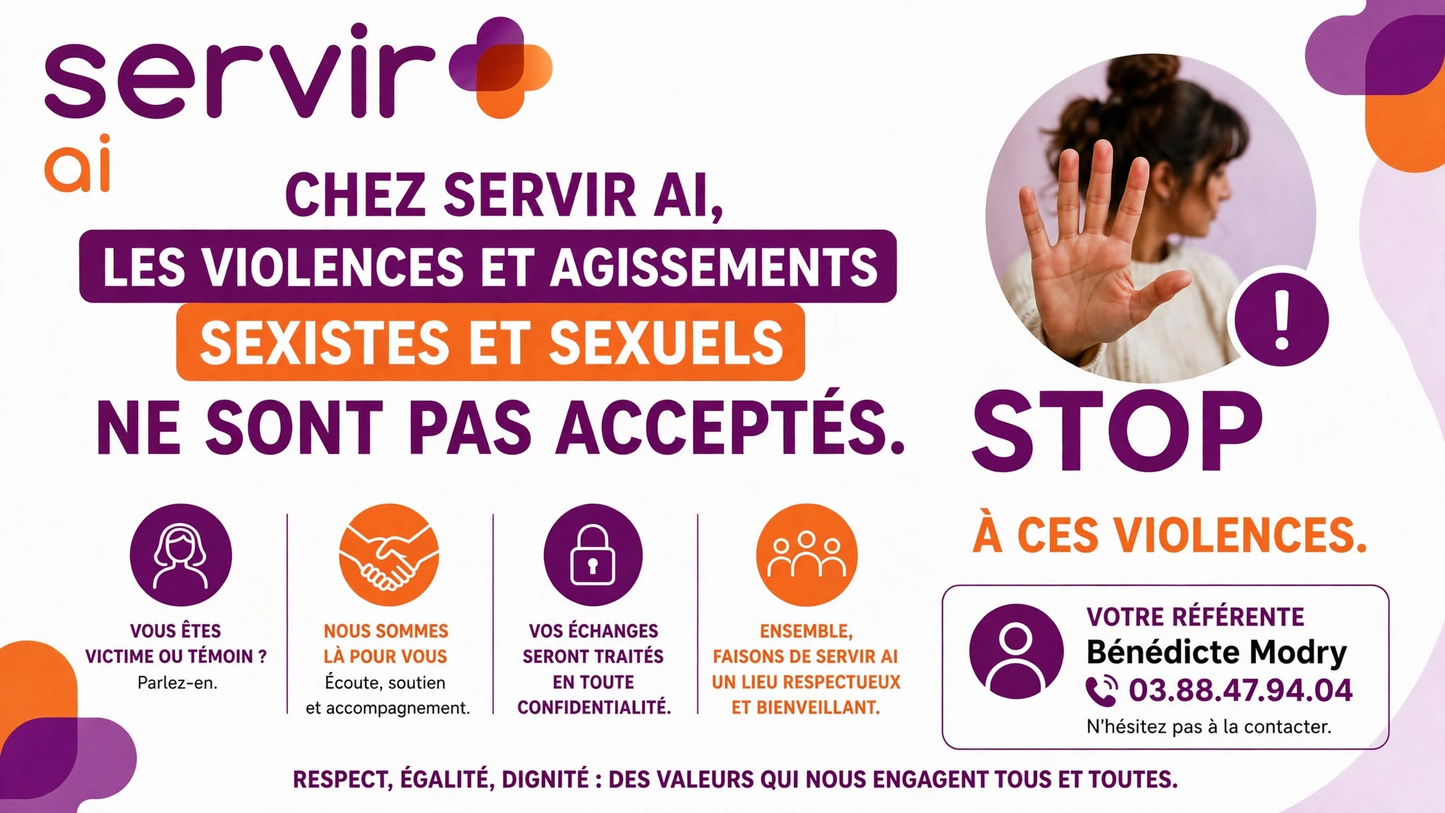 Stop aux violences sexistes et sexuelles